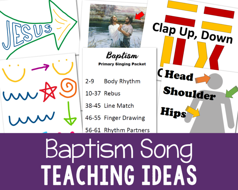 Shop Baptism Teaching Ideas Primary Singing