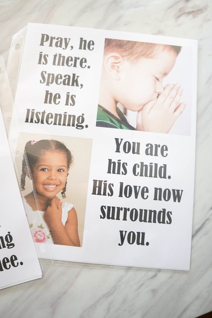 Oración de un Niño Rotafolio & Letras Easy ideas for Music Leaders A Childs Prayer Flip Chart 5