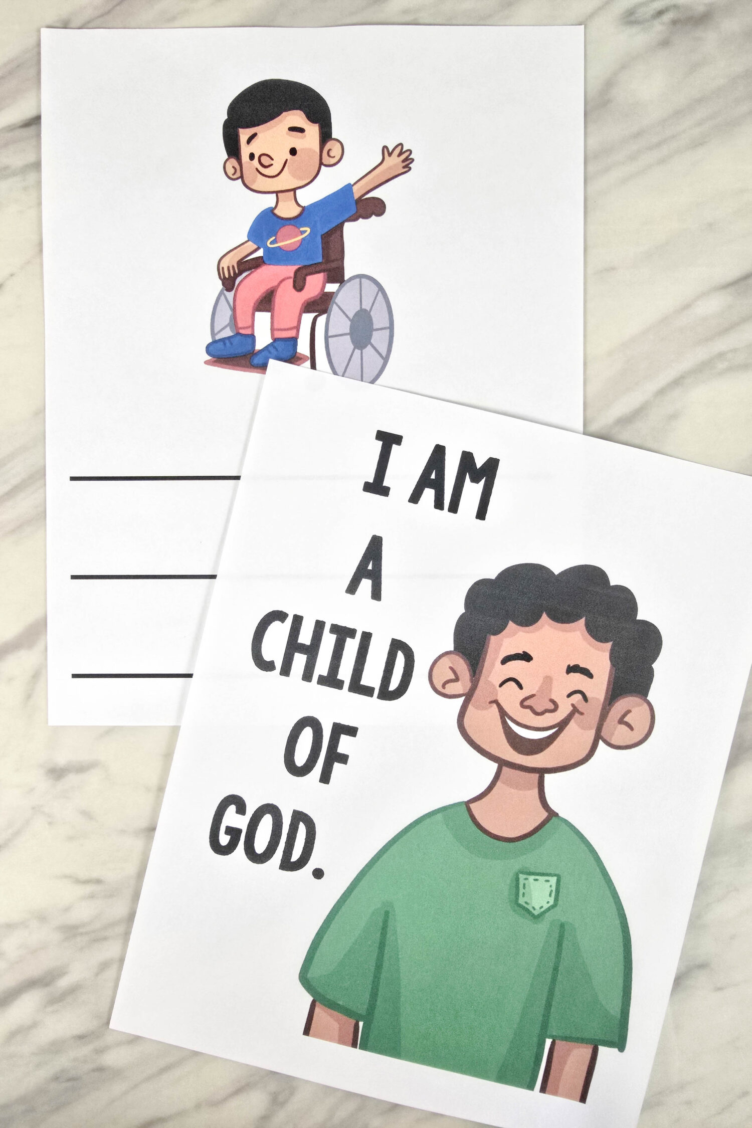 I Am a Child of God Flip Chart & Lyrics 2 I Am a Child of God Illustrated Flip Chart - Use these visual aids as you teach this song. Includes a variety of different formats including landscape and portrait. A helpful flipchart resource for LDS primary music leaders.