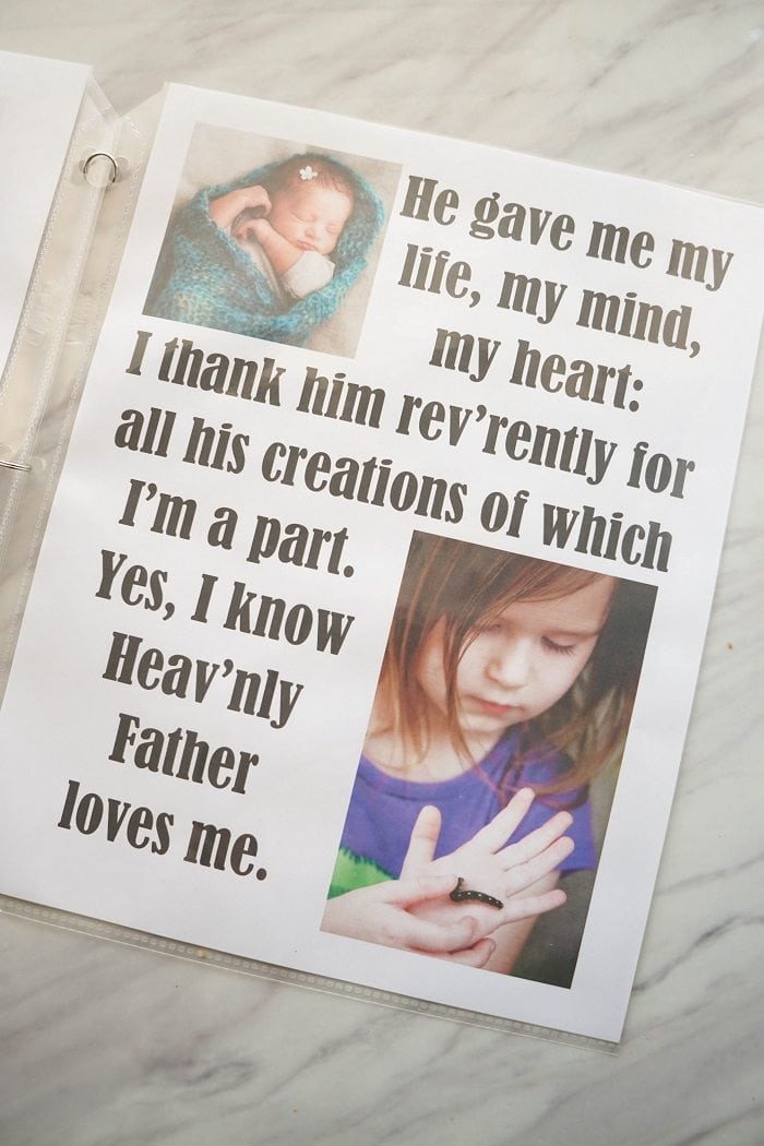 My Heavenly Father Loves Flip Chart & Lyrics Singing time ideas for Primary Music Leaders My Heavenly Father Loves Me Flip Chart 4 1
