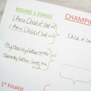 March madness review game