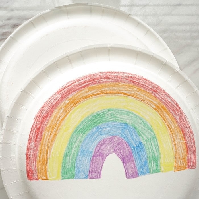 when I am baptized plates