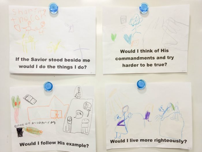If the Savior Stood Beside Me - Draw the Song Easy singing time ideas for Primary Music Leaders Singing Time Posts 160321963