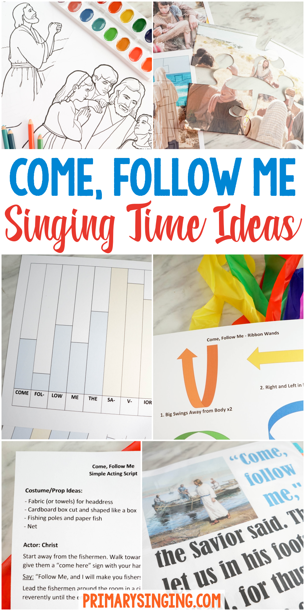 25 Fun and Easy Come, Follow Me Hymn Singing Time Lesson Plans and Ideas for LDS Primary Music Leaders / Choristers. Many of these ideas are also fun for home bible study. To teach Come Follow Me Hymn #116 from the LDS green hymn book.