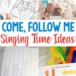 25 Come Follow Me Singing Time Ideas Singing time ideas for Primary Music Leaders sq Come Follow Me Hymn Singing Time Ideas