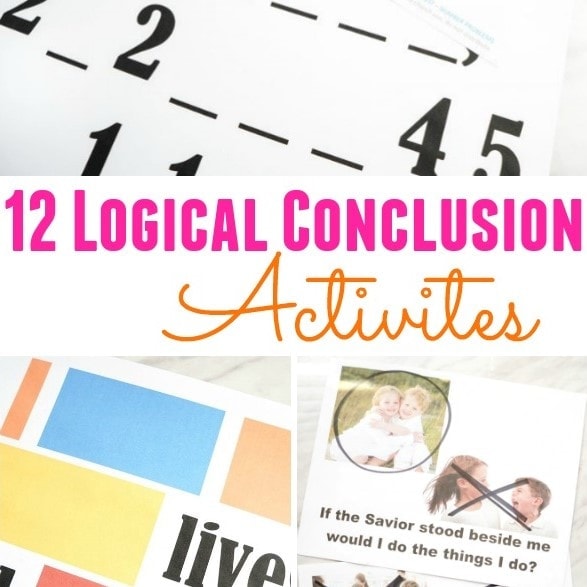 12 Logical Conclusion Activities for LDS Primary Singing Time - Tons of ideas, lesson plans, and activities for Music Leaders! Plus, engaging activities for home study of Come, Follow Me.