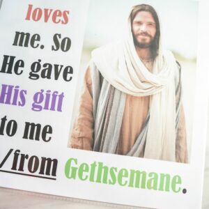 Gethsemane Flip Chart & Lyrics Easy ideas for Music Leaders gethsemane sq