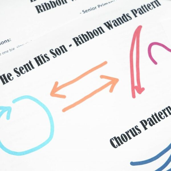 Singing Ribbons How to Make Ribbon Wands DIY - Primary Singing