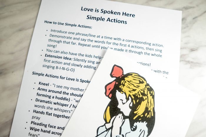 Love is Spoken Here Simple Actions 5 Love is Spoken Here Simple Actions