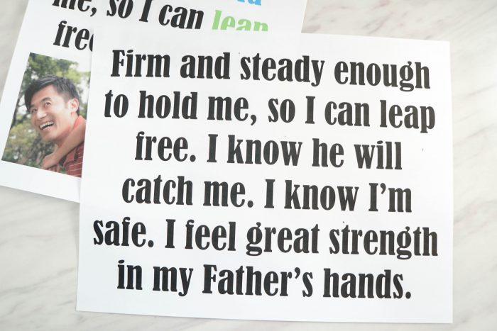 In My Father's Hands Flip Chart
