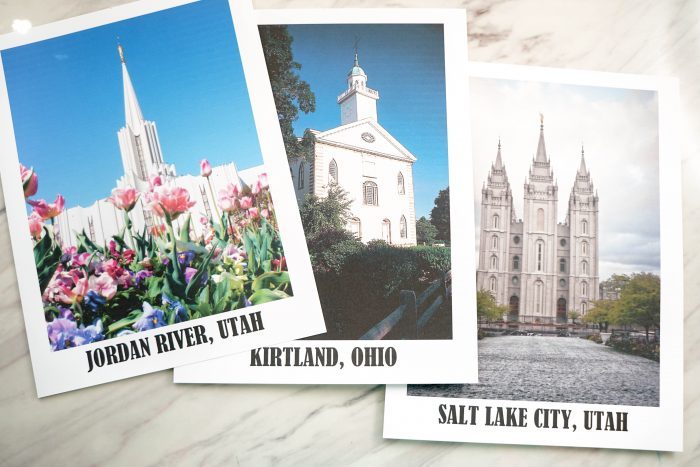 I Love to See the Temple Singing Time Ideas Temple Match game with a fun variety of 15 LDS Temples around the world in 2 printable sizes - full and half page. Play it as a match game or as go fish while teaching I Love to See the Temple. Grab the free lesson plan for Primary Music Leaders.