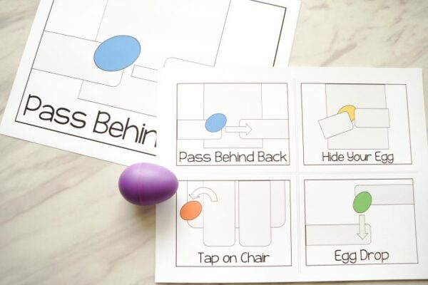 Egg Shaker Rhythm Cards