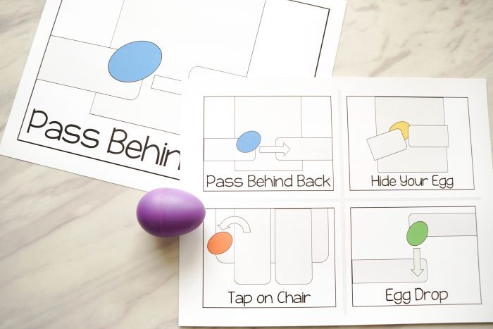 Egg Shaker Rhythm Cards