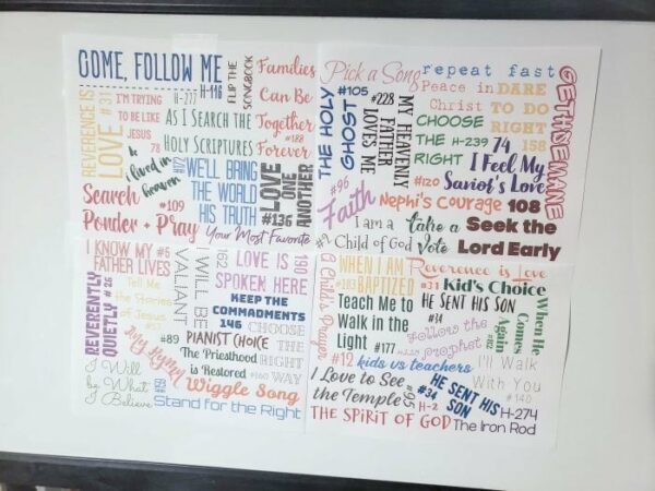 Shop: Pin the Primary Song Posters Easy ideas for Music Leaders Primary Song Poster1