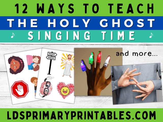 7 Best LDS Primary Blogs + 70 More Singing Time Website Links Easy ideas for Music Leaders holy ghost pics 8494847