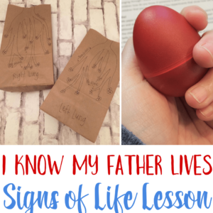 I Know My Father Lives What Makes You Alive? Singing time ideas for Primary Music Leaders sq Know My Father Lives Signs