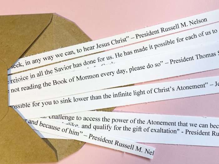 He Sent His Son Words of the Prophet singing time idea with printable song helps teaching ideas for LDS Primary Music Leaders