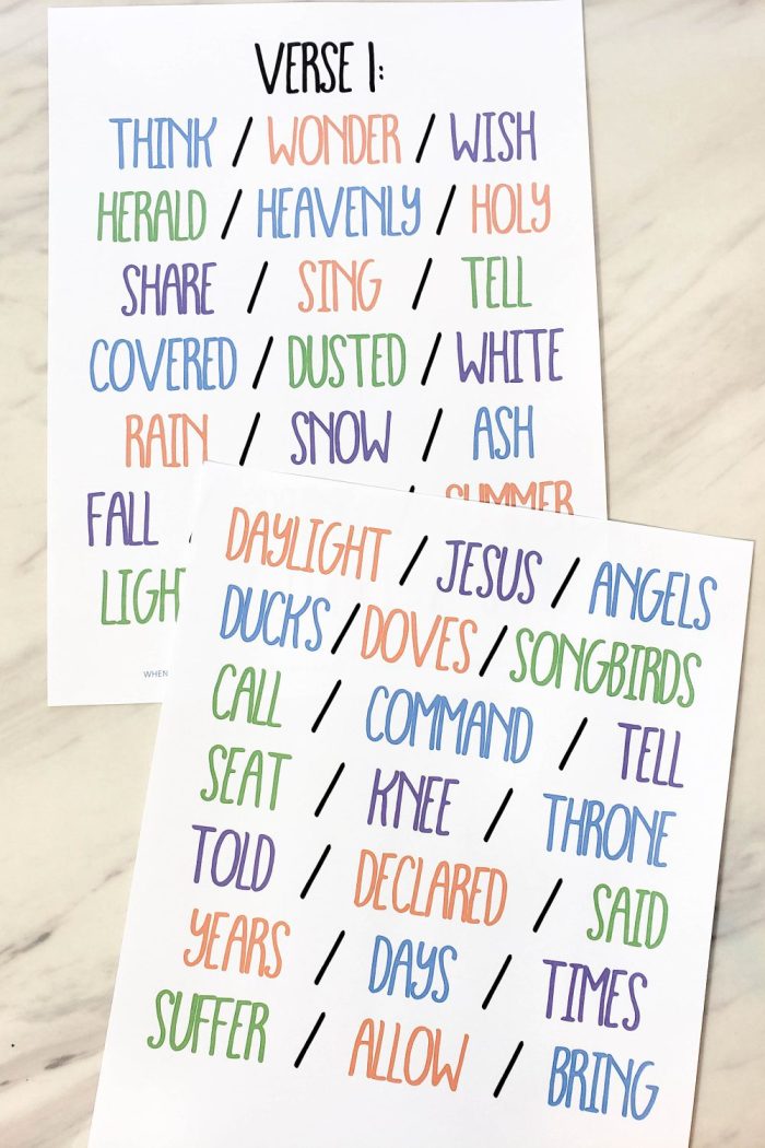 When He Comes Again Singing Time Idea - Eraser Pass printable lesson plan