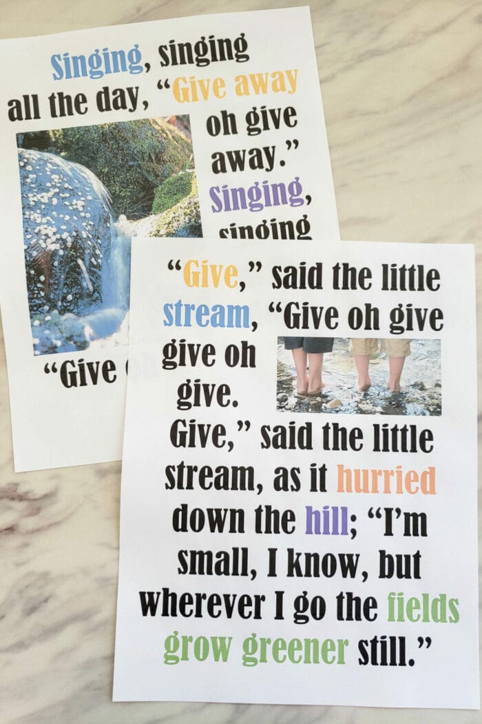 Give Said the Little Stream Up & Down Easy singing time ideas for Primary Music Leaders Give Said the Little Stream 20220202 122021 700x1050 1