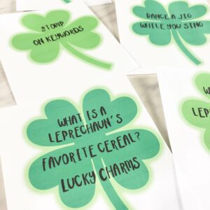St Patrick's Day Hidden Clovers Game Easy singing time ideas for Primary Music Leaders Hidden Clovers 20220224 121724
