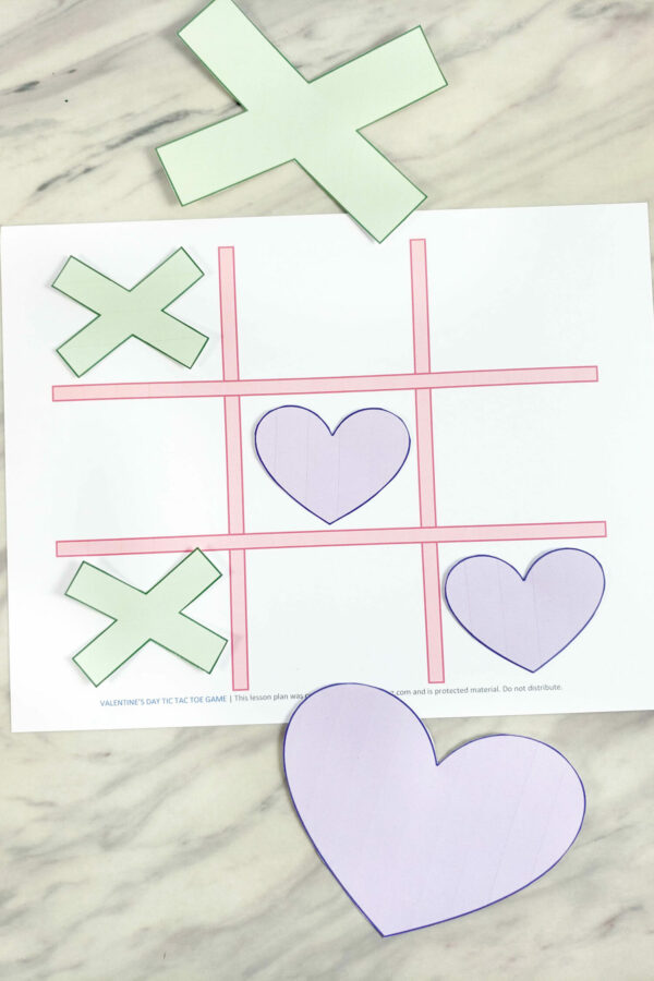 Shop: Valentine's Day Tic Tac Toe & Love Notes Singing time ideas for Primary Music Leaders Valentines Day Tic Tac Toe 20220209 105911