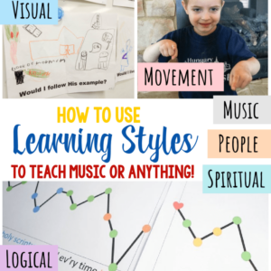 Using Learning Styles to teach Music in Singing Time Singing time ideas for Primary Music Leaders sq Teach with Learning Styles 700x1050 1