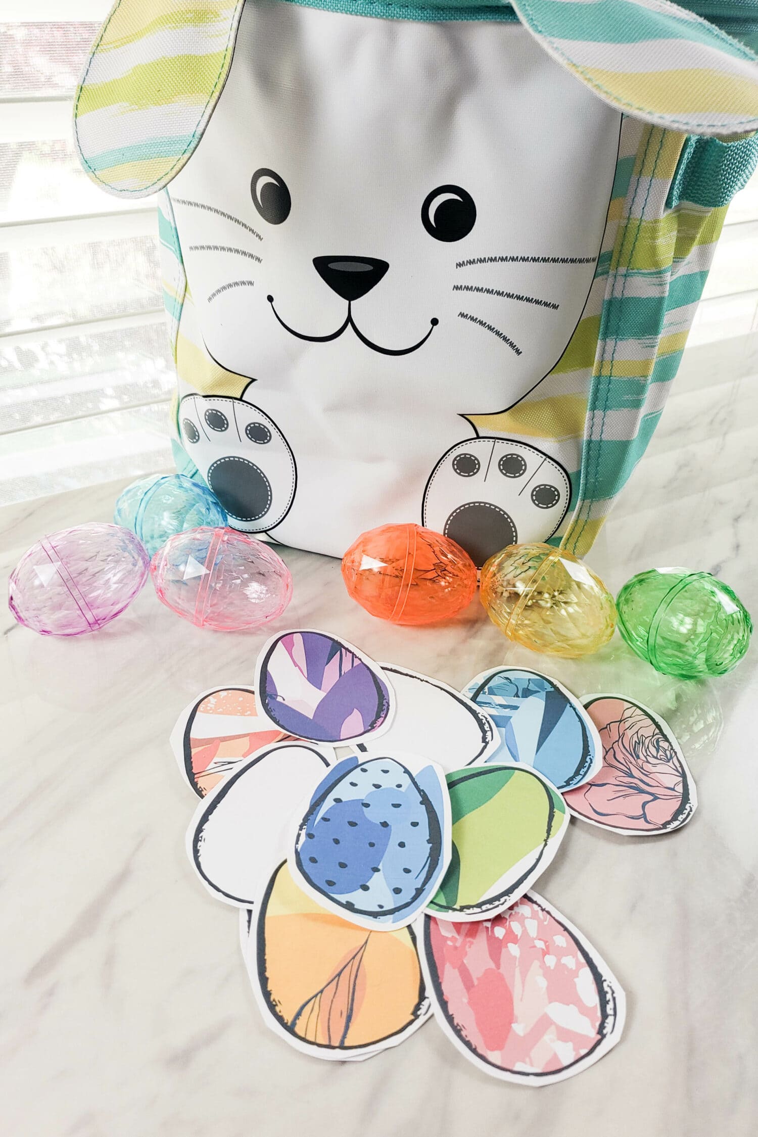 Easter Primary Song Hunt singing time game to review a variety of Easter songs or just one song on repeat with fun ideas and printable song helps for LDS Primary music leaders