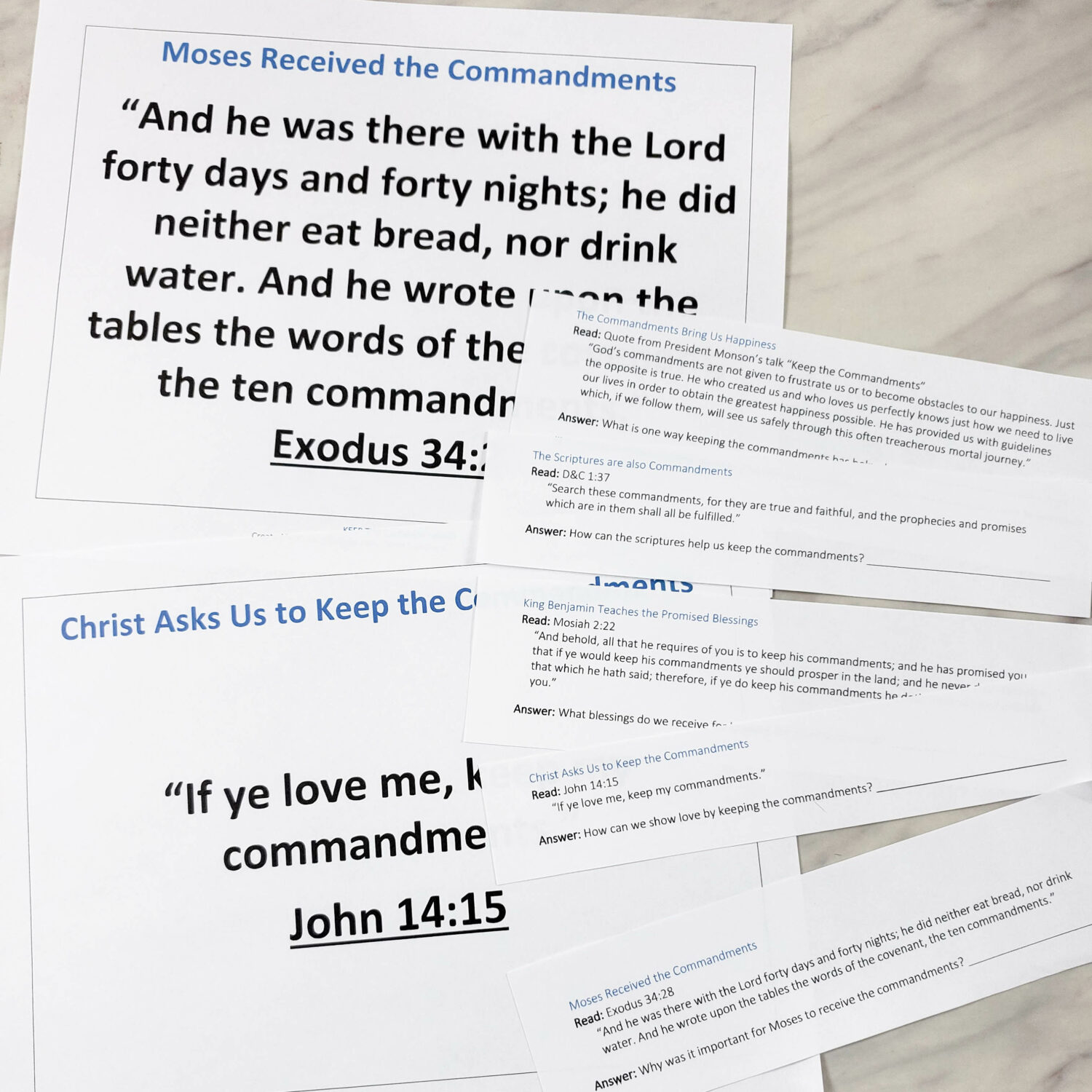 25 Keep the Commandments Singing Time Ideas Easy ideas for Music Leaders Keep the Commandments Scripture Connection 20220404 172607 2