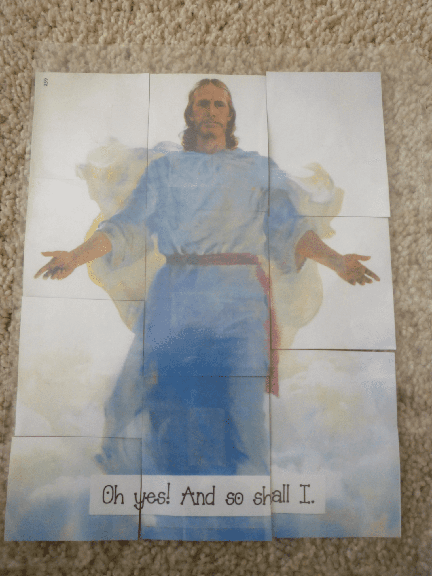 15 FUN Easter Singing Time Ideas for Primary Easy singing time ideas for Primary Music Leaders did jesus really live again easter picture puzzle