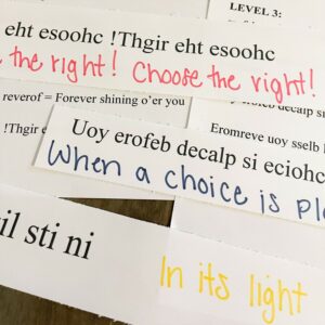 Choose the Right Code Words Easy ideas for Music Leaders choose the right words