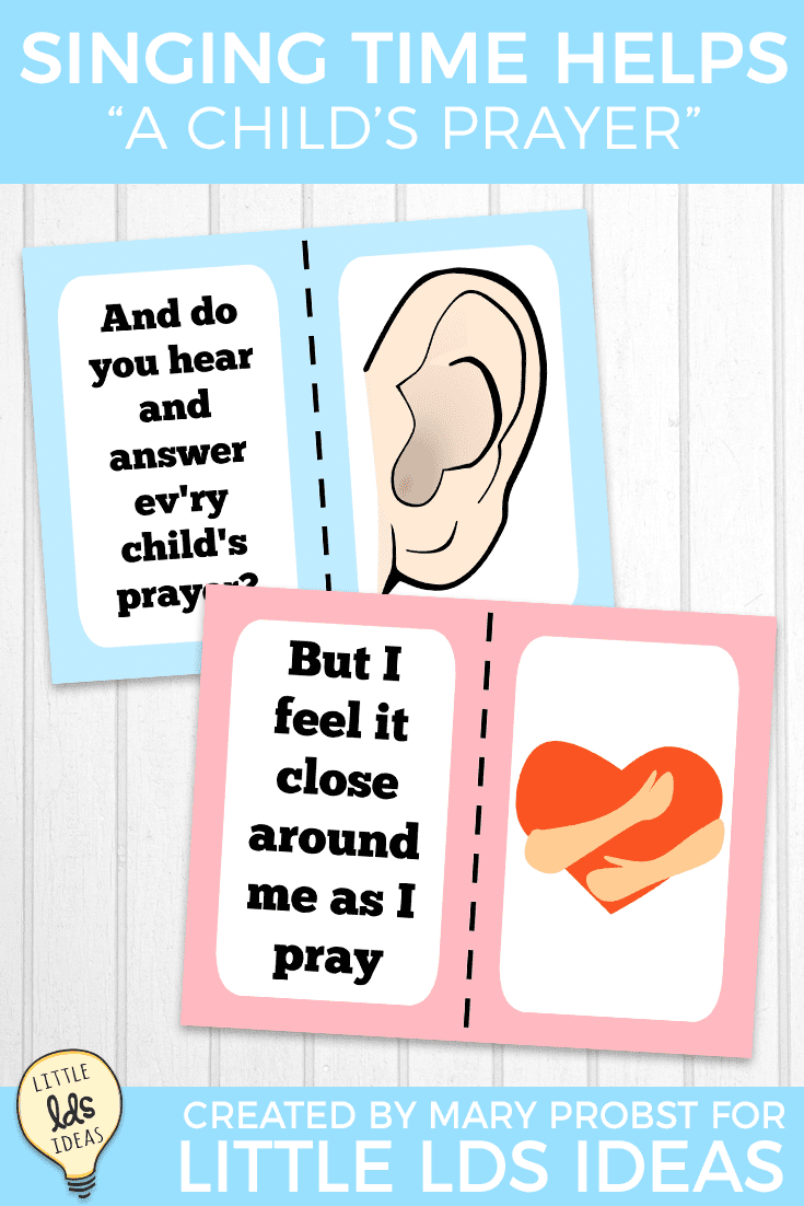 12 A Child's Prayer Singing Time Ideas Easy singing time ideas for Primary Music Leaders singing time childs prayer