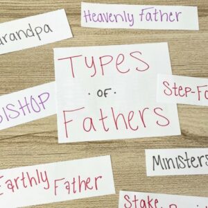 Fathers Testimony Sharing Intro Lesson Easy singing time ideas for Primary Music Leaders fathers testimony