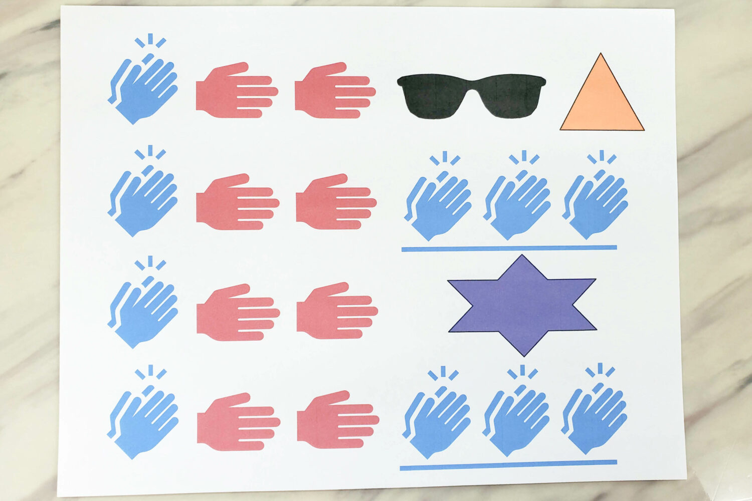 You will love clapping along as you sing I Love to See the Temple in singing time this month! This fun I Love to See the Temple Hand Claps activity is a great way to practice rhythms and add some movement into primary!
