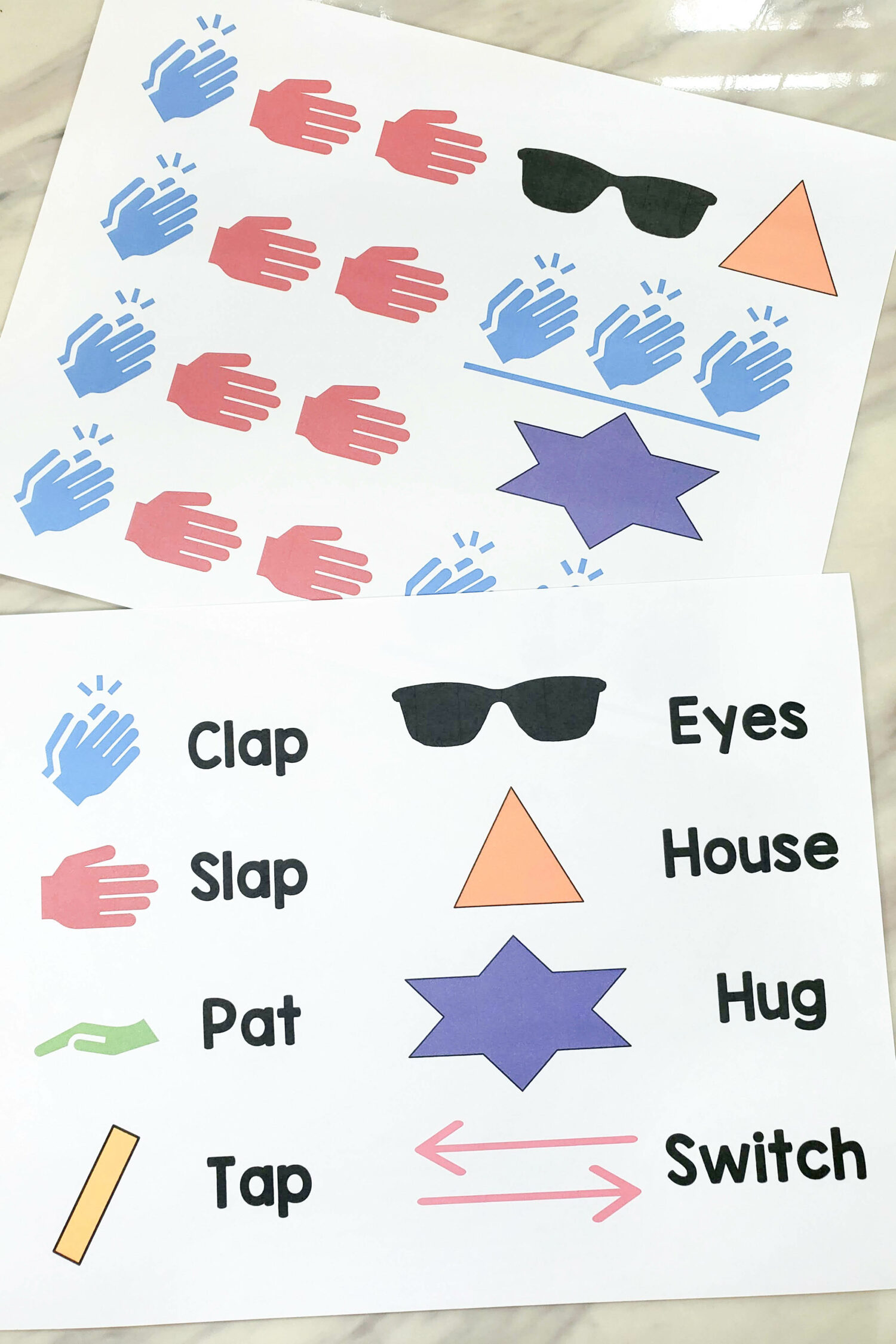 You will love clapping along as you sing I Love to See the Temple in singing time this month! This fun I Love to See the Temple Hand Claps activity is a great way to practice rhythms and add some movement into primary!