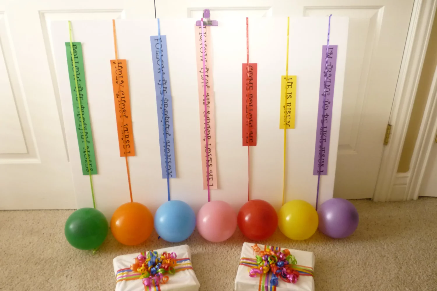 Balloon Pop -- 20 Primary Program Review Ideas