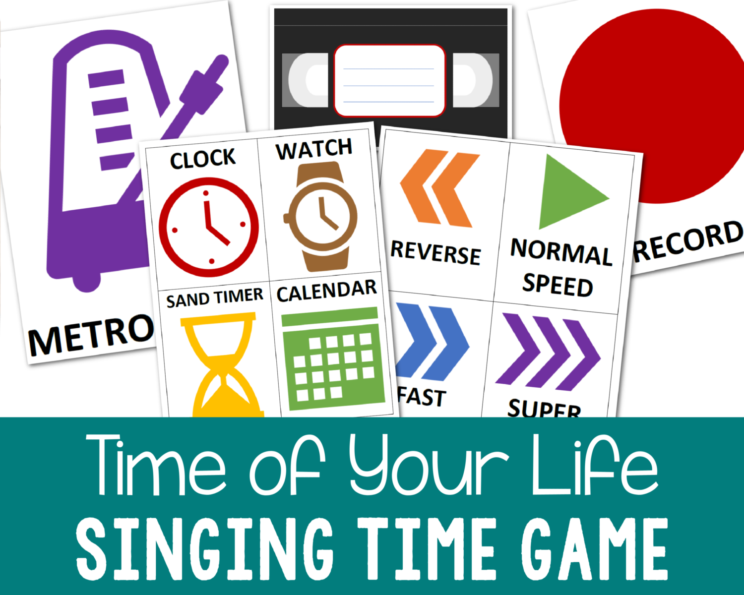 Time of Your Life Singing Time Game New Year