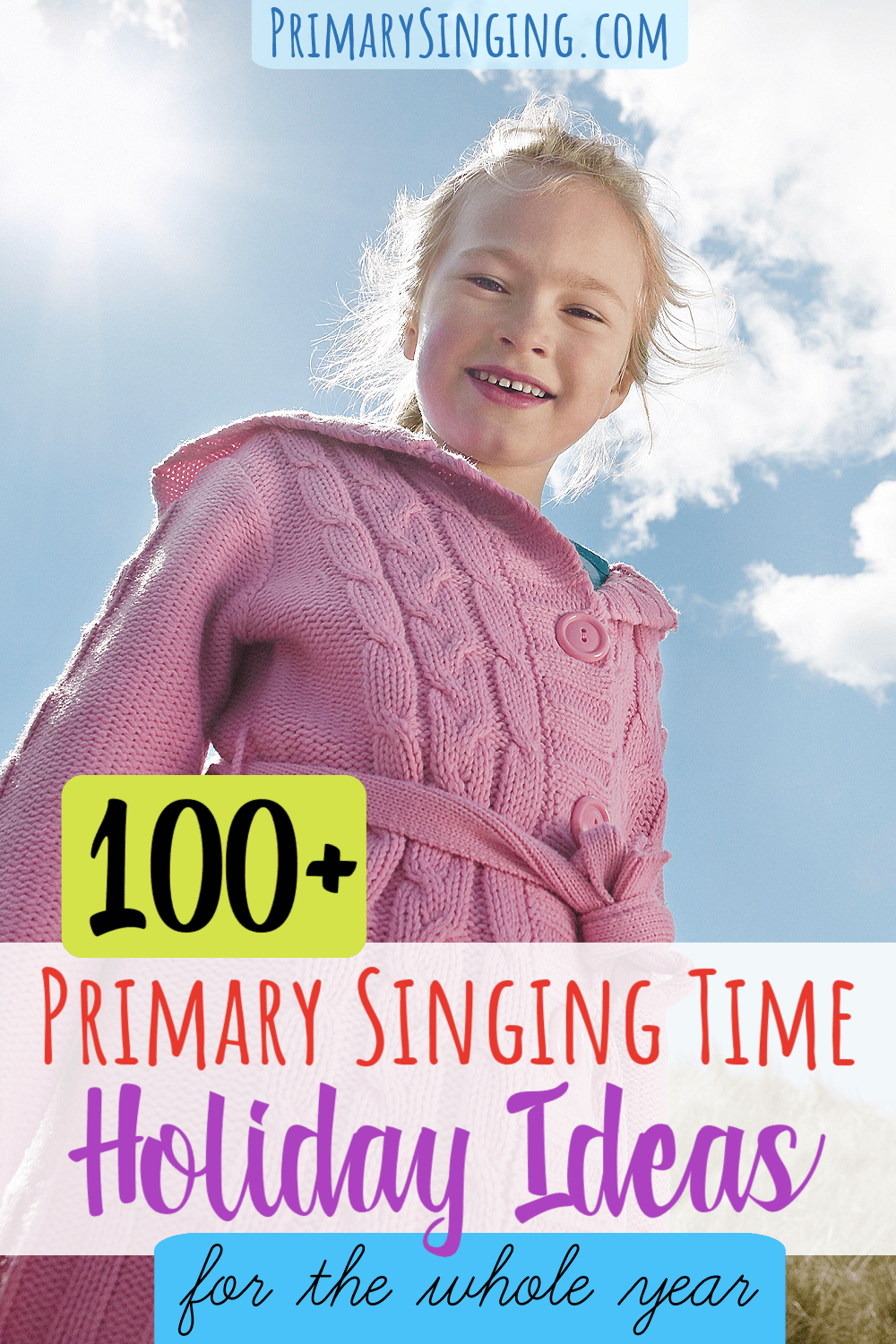 Holiday Singing Time Ideas for Primary Easy ideas for Music Leaders Holiday Primary Singing Time Ideas