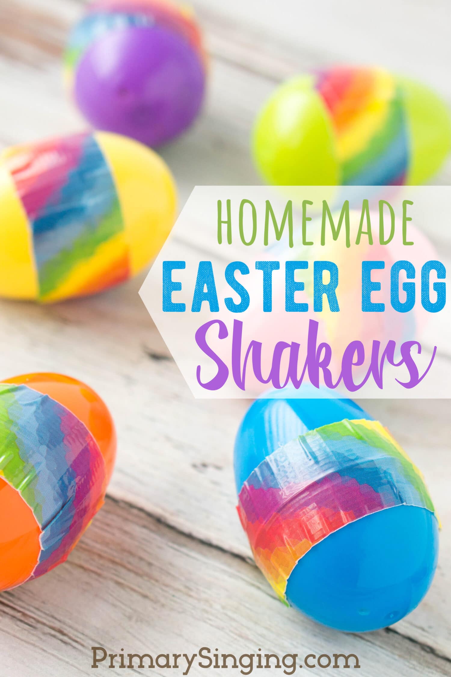 How to Make Egg Shakers Instruments - Step-by-step easy tutorial for making homemade egg shaker for music time or Singing Time. Designed by an LDS Primary Music Leader working with toddler, preschool, and middle grade kids learning music theory and songs!