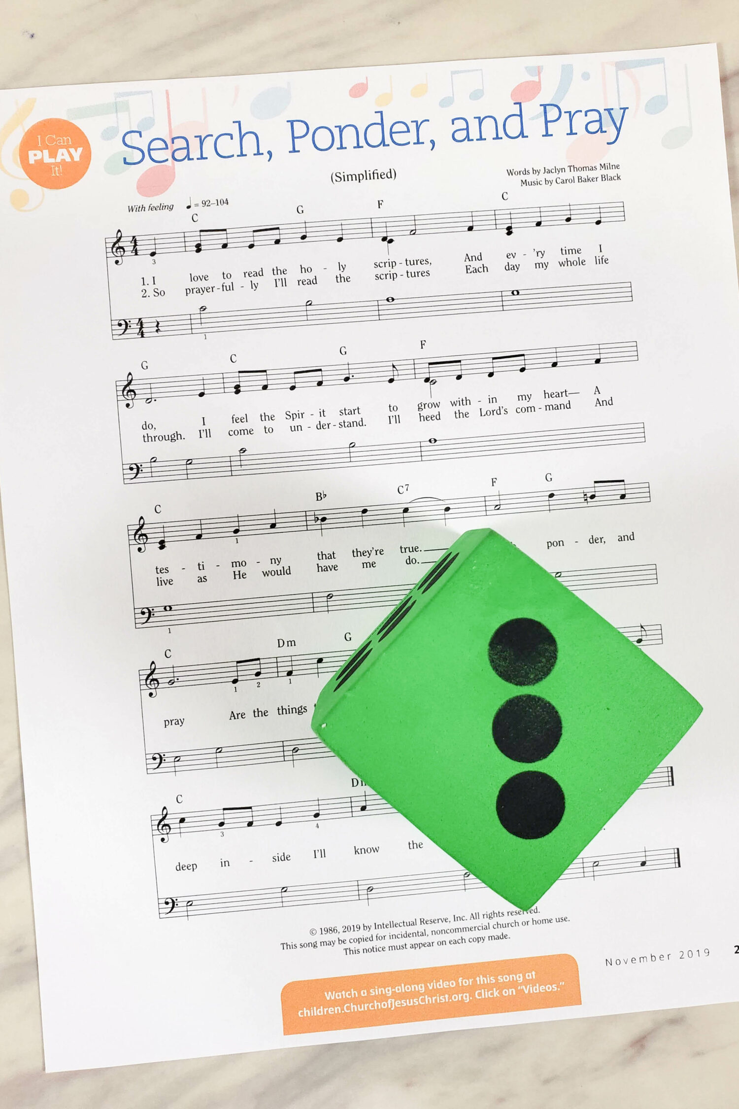6 fun and easy ways to use "I Can Play It" simplified Primary songs sheet music! Incorporate more activities with the senior primary children learning to play the beautiful Primary music at home or at church. Ideas for LDS Primary music Leaders for singing time or fun at home challenges for the kids.
