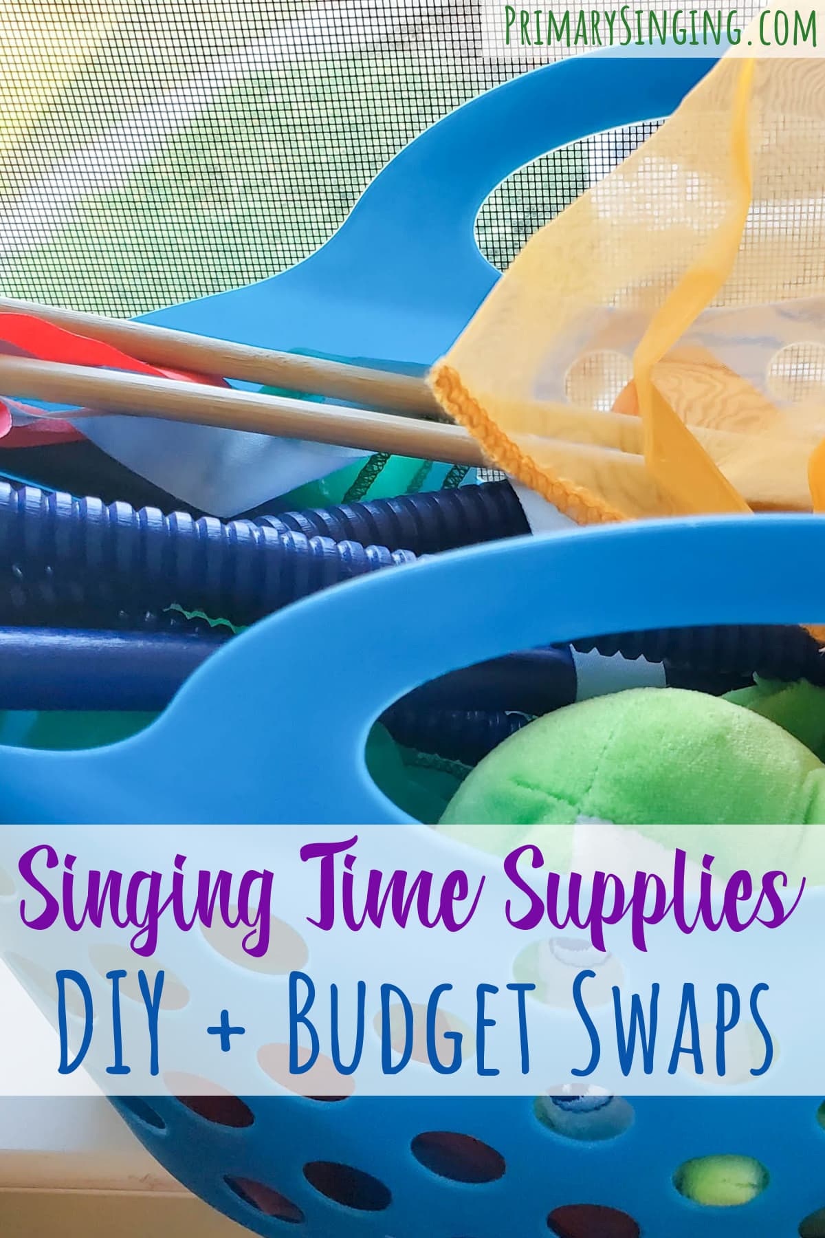 Singing Time Supplies budget swaps & alternatives plus how to make your own instruments and manipulatives DIY tutorials! Lots of ideas and tips for LDS Primary music leaders and teachers.