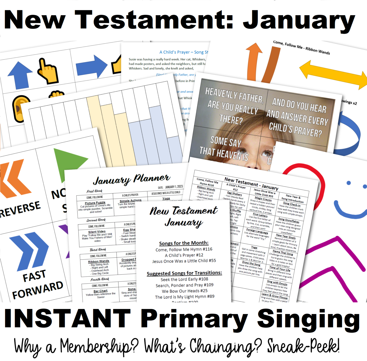 Introducing: INSTANT Singing Time - What You Should Know! Easy ideas for Music Leaders 1january preview