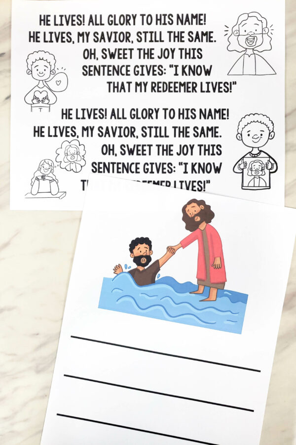 I Know That My Redeemer Lives Flip Chart