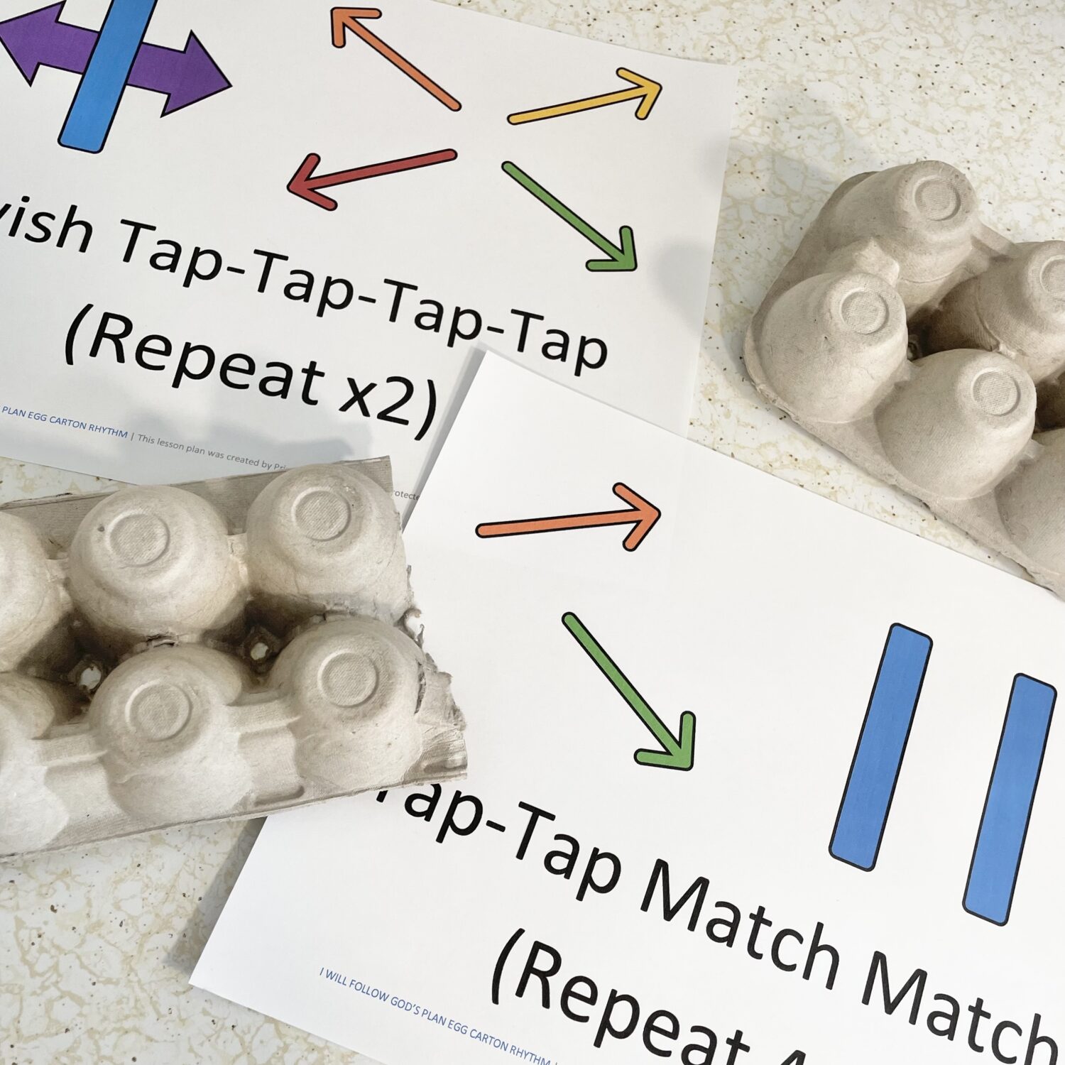 Use this fun I Will Follow God's Plan Egg Carton Rhythm that uses DIY egg carton instruments to review this Come Follow Me New Testament song for LDS Primary Music Leaders.