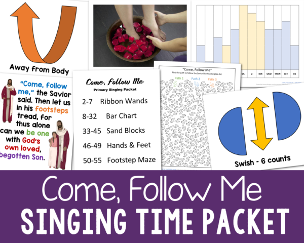 Shop: Come Follow Me Singing Time Packet Singing time ideas for Primary Music Leaders Shop Come Follow Me Singing Time Packet 1