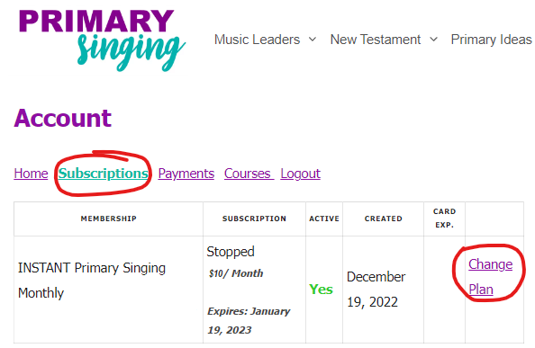 INSTANT Primary Singing Membership Easy ideas for Music Leaders cancel or pause