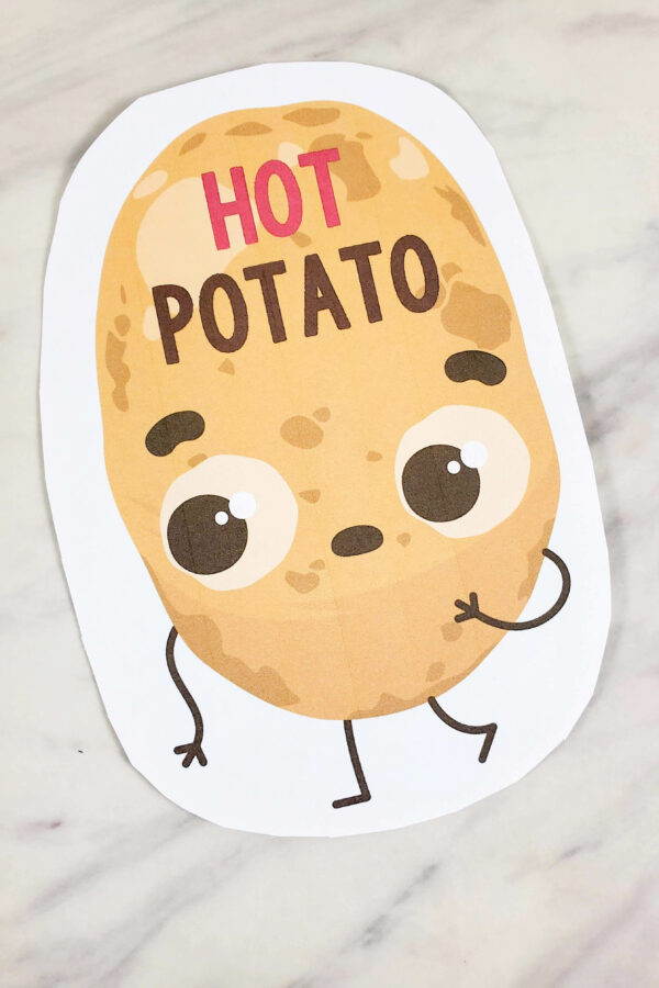 Hot Potato review game - fun singing time activity that is NO prep!! Just pass your potato and use any of these fun ideas included as the challenge to complete. Lesson plan for LDS Primary music leaders.