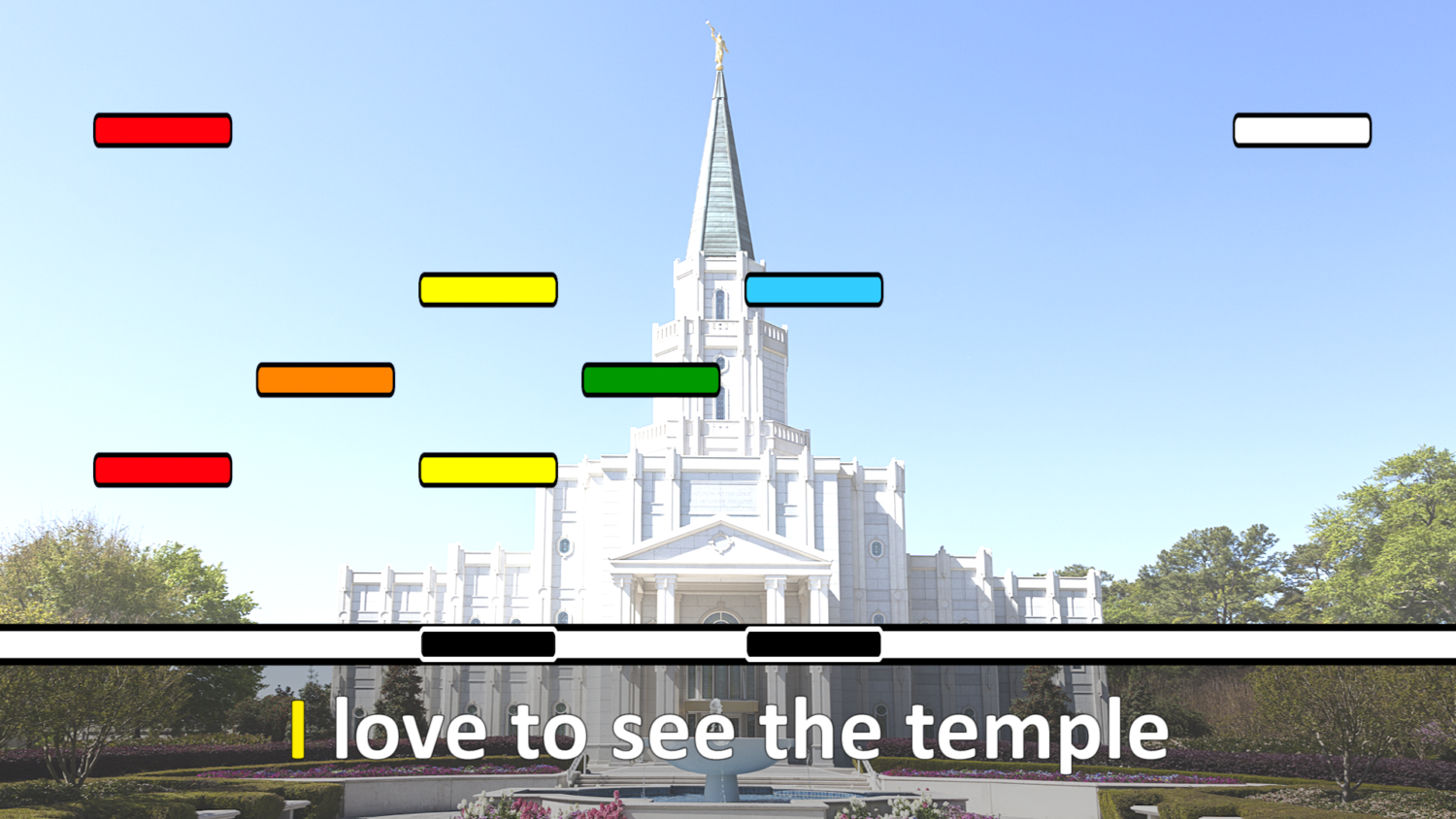 30 I Love to See the Temple Singing Time Ideas Easy ideas for Music Leaders I Love to See The Temple