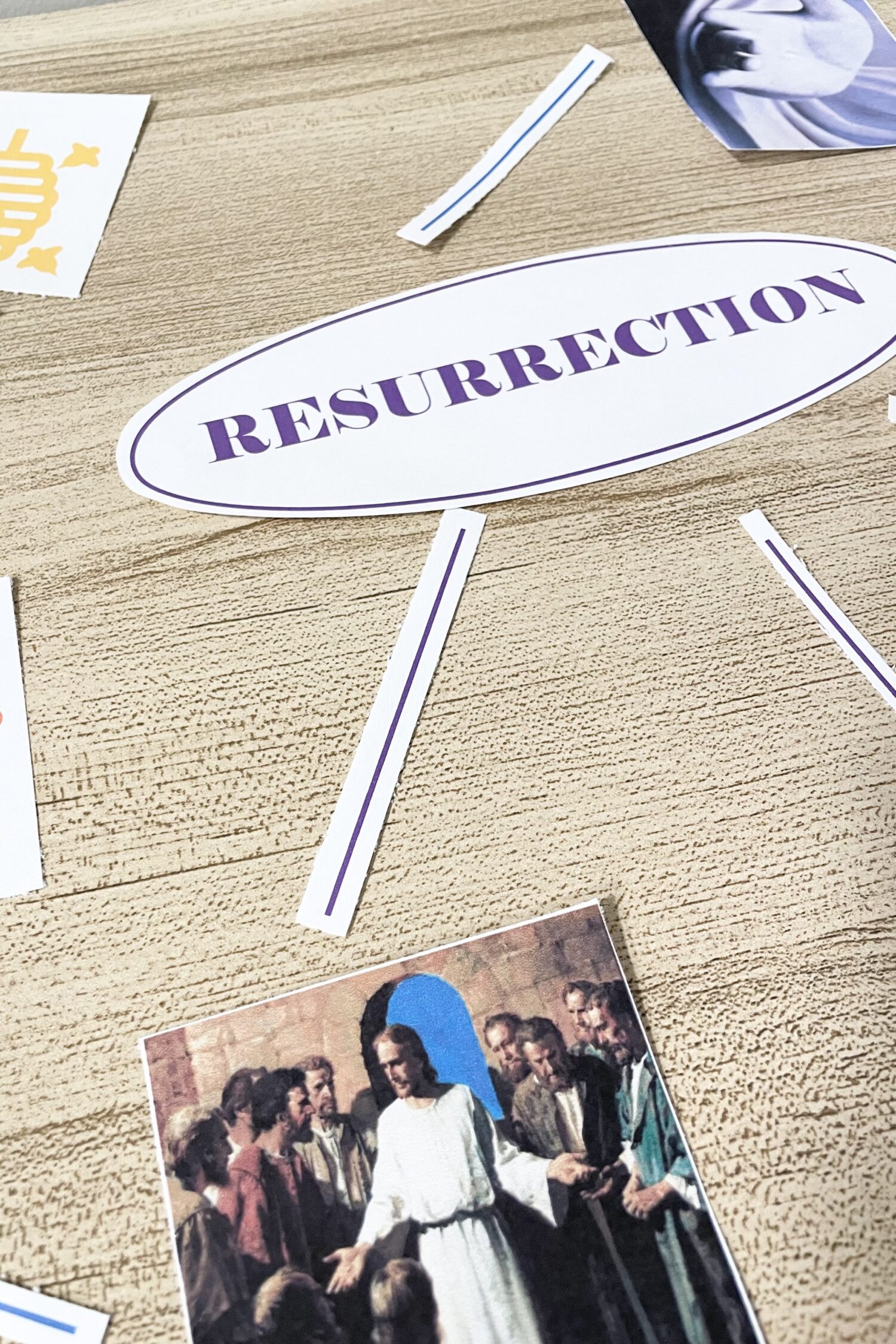Use this fun Did Jesus Really Live Again Word Map to teach your primary children more about the Savior's Resurrection by connecting words and pictures that represent lines in the song for LDS Primary Music Leaders.