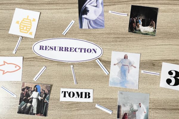 Use this fun Did Jesus Really Live Again Word Map to teach your primary children more about the Savior's Resurrection by connecting words and pictures that represent lines in the song for LDS Primary Music Leaders.