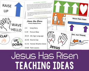 Shop: Jesus Has Risen Teaching Ideas
